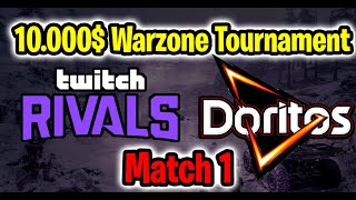 Warzone Doritos Distuptor Series Match 1: Teeps Trials Tournament - Call Of Duty Warzone Tournament