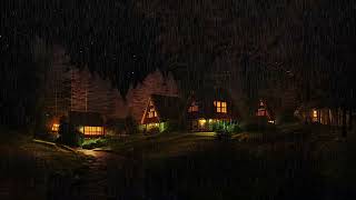 Fall asleep with the gentle rain sound to overcome insomnia within 10 minutes of sleeply rain sound