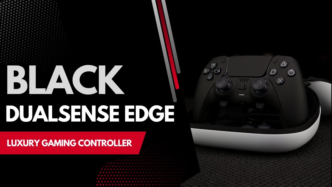 DualSense Edge Blackout Controller