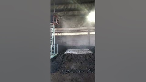 Oasis Dust Suppression System using Dry Fog Nozzles for Ground Hopper, Feed Hopper, Pan Feeder