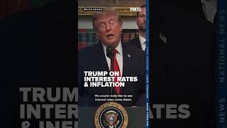 President Trump continues push for Federal Reserve to lower interest rates