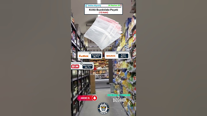 Kilitli Buzdolabı Poşeti Fiyatlarında En Uygun Fiyatlar Hangi Markette?