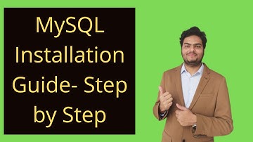 MySQL Installation guide step by step|MySQL installation for windows 10