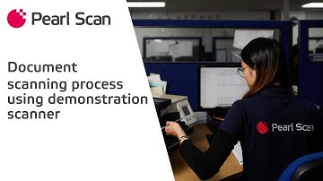 Document Scanning Process Demonstration