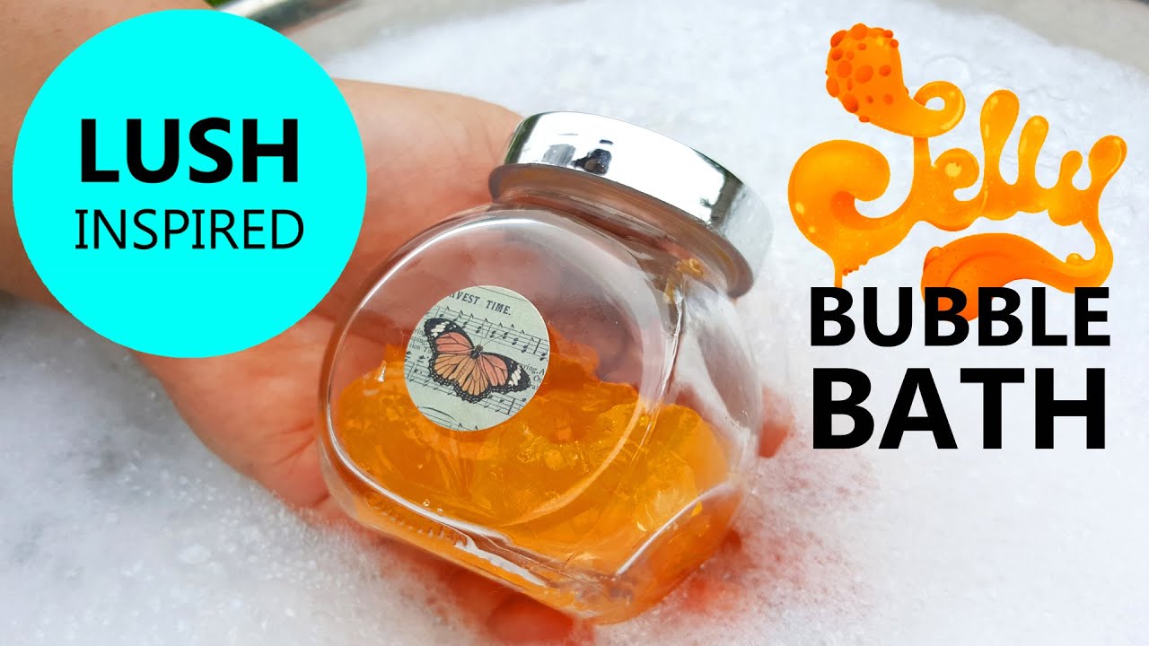 Diy Bubble Bath Jellies Lush Inspired Bee Inspired Youtube 
