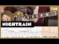 Nightrain Guns N' Roses Cover | Guitar Tab | Lesson | Tutorial