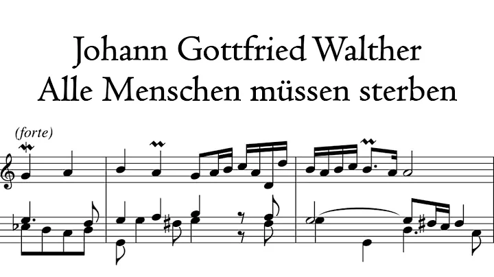Walther - Alle Menschen mssen sterben - Silberbaue...