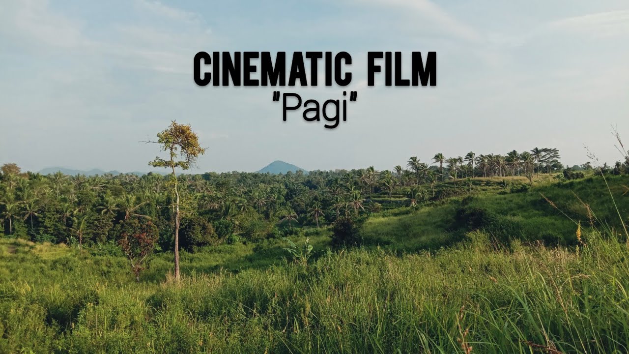  Cinematic Film Suasana Pagi di Pedesaan Damai banget 