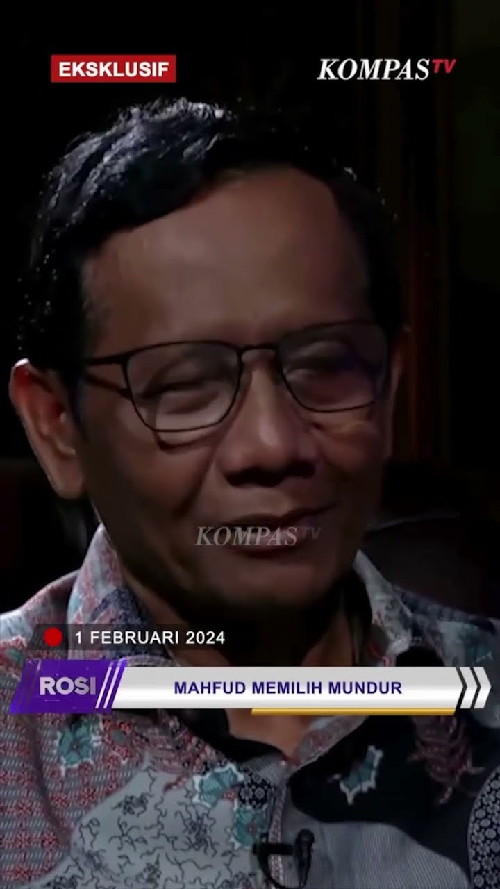Mundur sebagai Menko Polhukam, Mahfud MD: Saya Ndak Merasa Rugi #shorts