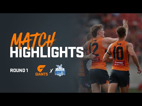 AFL Highlights: R1 v Kangaroos