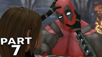 DEADPOOL PC Walkthrough Gameplay Part 7 - SAVING ROGUE