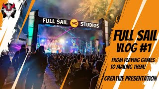 Full Sail University Online Vlog #1 - My First Week at Full Sail Online for Game Design!