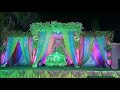 Sharad pawar decoration gadarwara stage decoration some ideas flower decoration