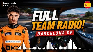 Lando Norris FULL TEAM RADIO After The 2026 Barcelona GP!