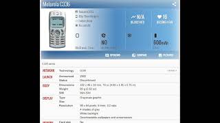 Motorola C336 PRICE AND SPECIFICATION