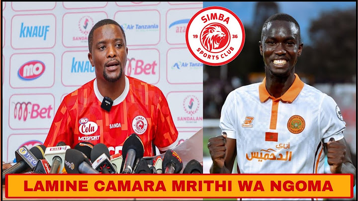 Ahmed Ally Afunguka Mamadou Lamine Camara Kiungo Hatari Asajiliwa SIMBA SC Mrithi wa Fabrice Ngoma..