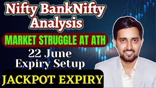 NIFTY PREDICTION FOR TOMORROW & BANKNIFTY ANALYSIS FOR 22 JUNE 2023 | MARKET ANALYSIS FOR TOMORROW