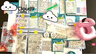 UNBOXING Lawn Fawn & Sunny Studio Stamps MAY 2024 (Cloud 9 Crafts)