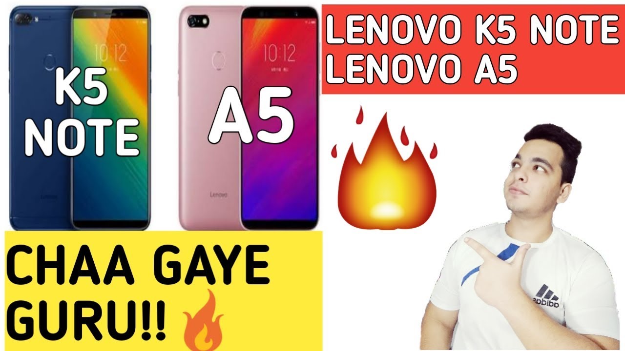 LENOVO A5 & LENOVO K5 PLUS (2018) LAUNCHED | BEST PHONES UNDER 10K