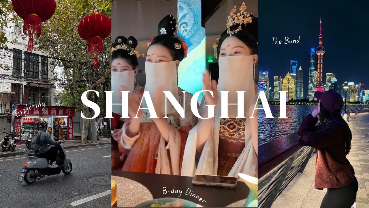 Shanghai Travel Vlog 🇨🇳 | The W Shanghai, The Bund, 24 Hour Spa, Shopping & Dinner Show