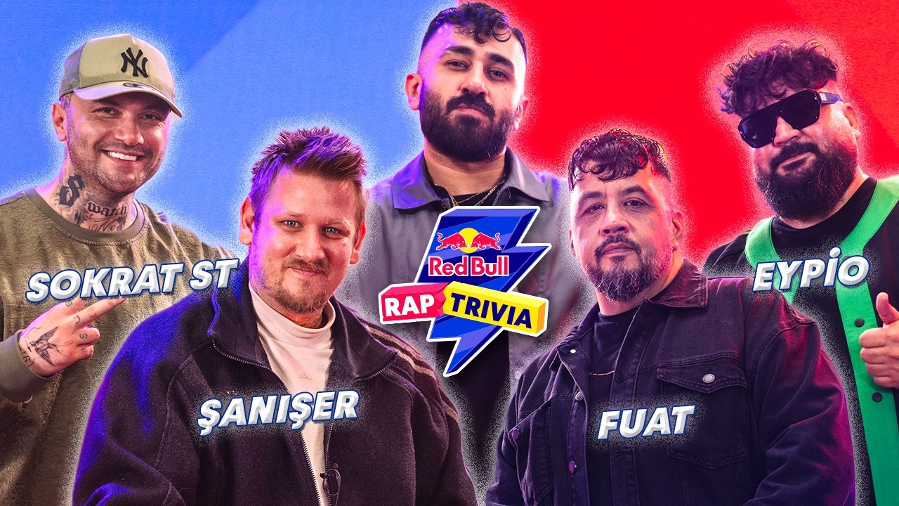BUNLAR NE GARİP SORULAR? @saniser @SokratST VS @FuatErginTV @EypioOfficial Red Bull Rap Trivia