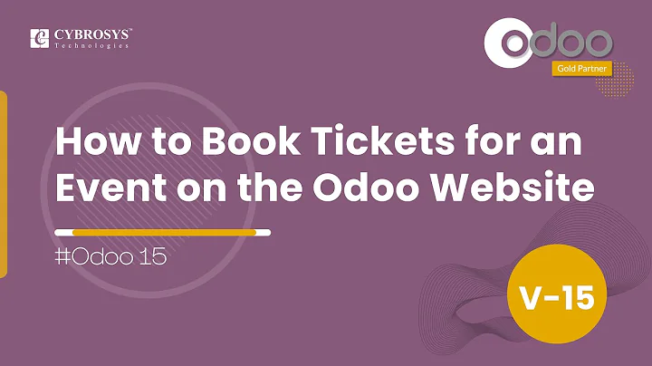 How to book tickets for an event on the Odoo website | Odoo Tutorials - DayDayNews