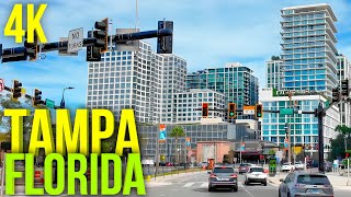 🌴☀️Driving around TAMPA, FLORIDA, ASMR Road Trip