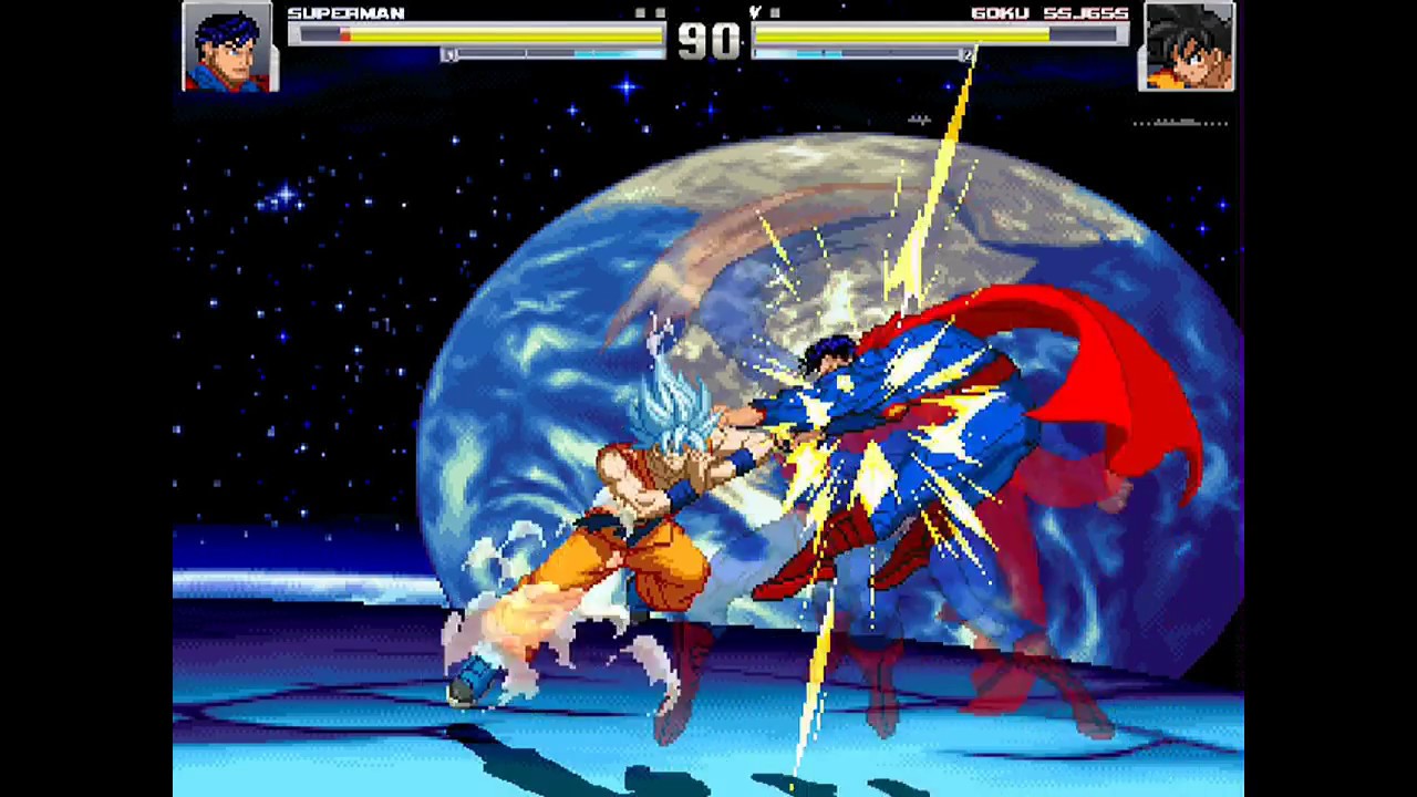 mugen goku vs superman