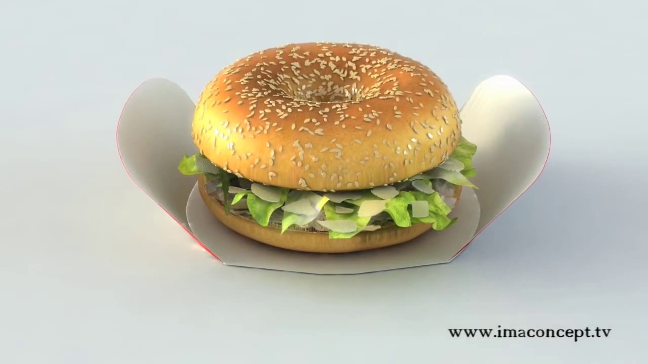 3D FOOD ANIMATION - YouTube