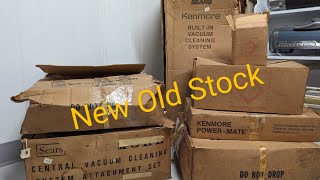 1970s NOS Kenmore Central Vacuum System Unboxing