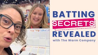 ALL You Need To Know About Quilt Batting & More (No One Told You Until Now!) | With The Warm Company