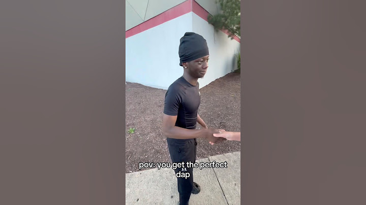 When you get the perfect dap😂😂