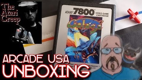 Unboxing a package form Arcade USA | The Atari Creep