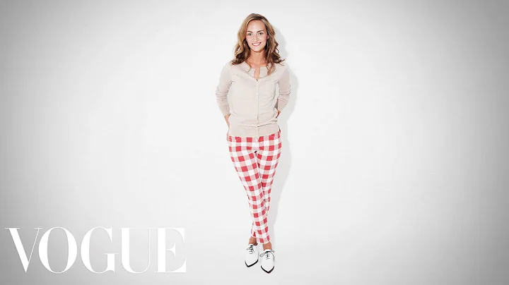 Red & White Checkered Jeans by Friends & Associate...