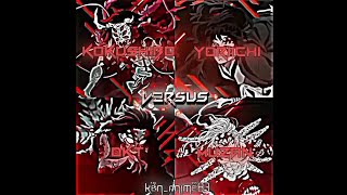 kokushibo vs yoriichi vs dkt vs muzan | #anime #demonslayer #kimetsunoyaiba