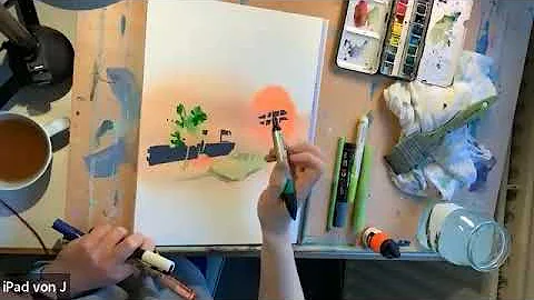 Jenny Adam draws a car! Sketching demo for Street ...