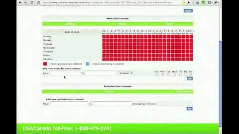 Web Monitoring Services by Dotcom-Monitor: Configuring Monitoring Devices