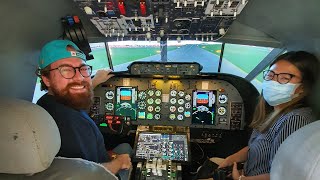 Landing in Toncontin - Boeing 737 homecockpit simulator