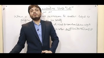 Causative Verb "Let" By Syed Ali Raza Kazmi