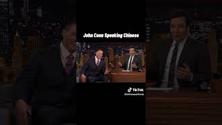 John Cena is fluent in Mandarin/Chinese😁#tiktokvideo #johncena #jimmyfallon #chinese #mandarin