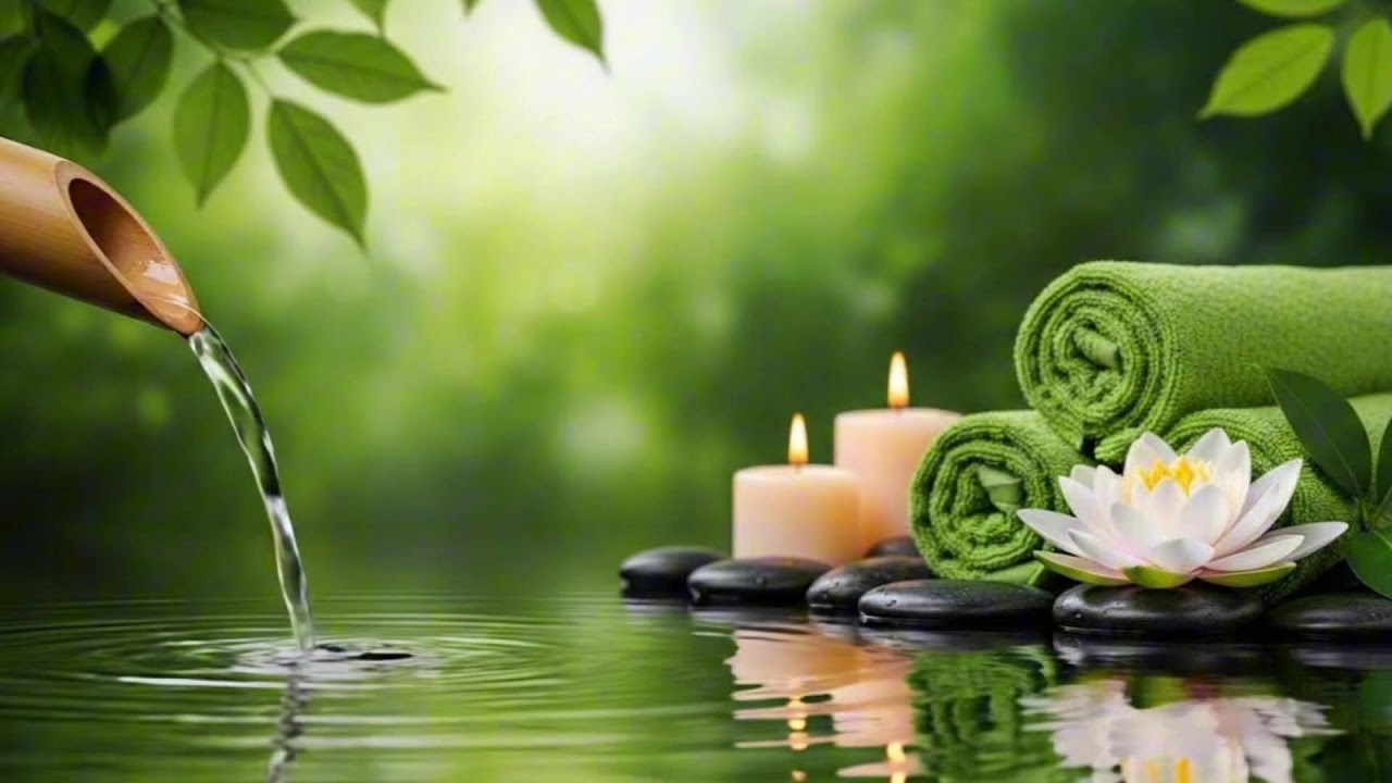 Soft Flowing Water 😴 Sleep Music for Insomnia Relief & Nighttime Rest