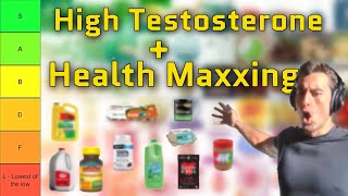 Health & Testosterone Maxxing TIER LIST (Follower Picks!)