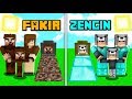 FAKİR AİLE MEZAR VS ZENGİN AİLE MEZAR! 😱 - Minecraft