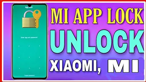 Mi ke kisi bhi phone ka app lock kaise tode | How to unlock app lock in any Xiaomi device in hindi