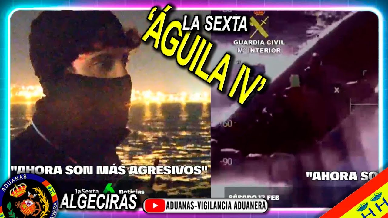 La sexta patrulla en el 'Águila IV', Algeciras 19/02/24- Aduanas SVA