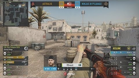 F0REST SICK CLUTCH!! - Astralis vs NiP - ESL One Cologne 2019 - CS:GO