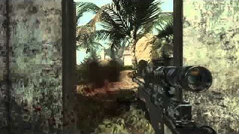 Call of Duty: Black Ops- No Scope Across Map!!! & No Scope Minitage