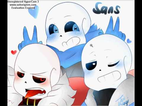 Swap Sans,Fell Sans, And Undertale Sans Me Too By Meghan Trainer - YouTube