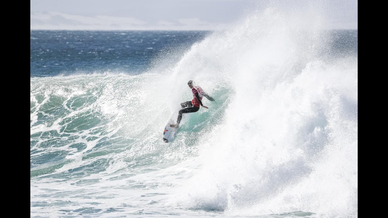 Jordy Smith Rides a Perfect 20 Heat at J-Bay - YouTube