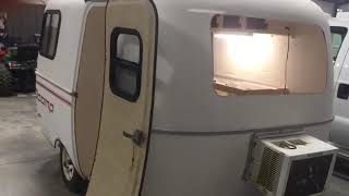 13’ Scamp camper remodel walk around